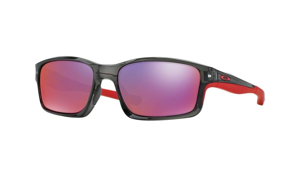 Oakley CHAINLINK OO9247 Progressive Prescription Sunglasses OO9247-924710-57 - Lens Diameter 57 mm, Frame Color Grey Smoke