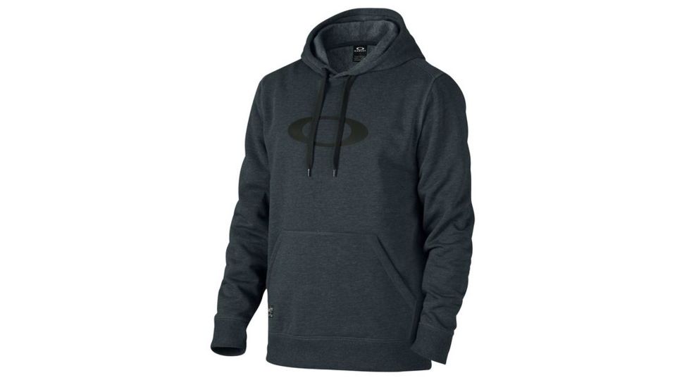 Oakley Chakra PO Fleece, Jet Black Heather, Medium 461353-01S-MD