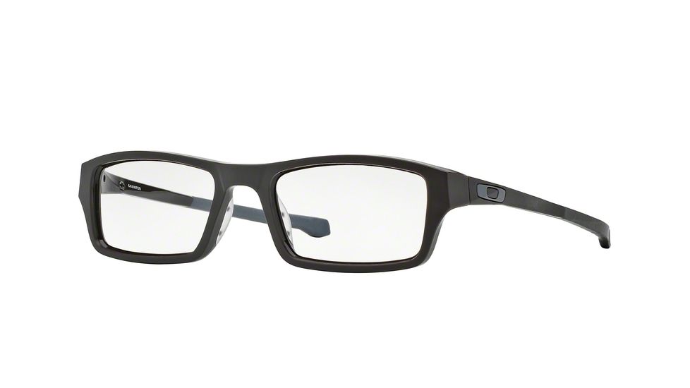 Oakley Chamfer Mens Eyeglasses 803904-51 - Satin Brownstone Frame, Clear Lenses