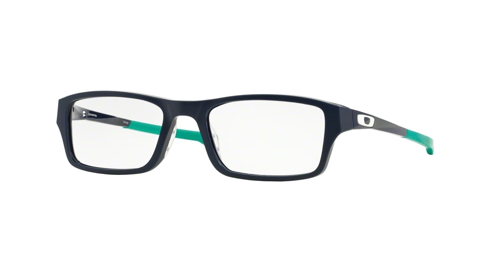 Oakley Chamfer Mens Eyeglasses 803910-51 - Universe Blue/sea Foam Frame, Clear Lenses
