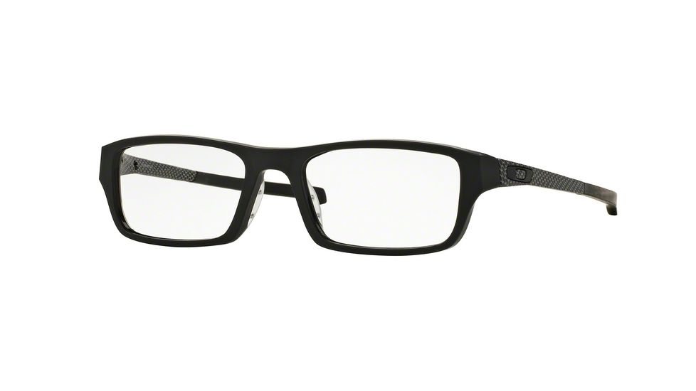 Oakley Chamfer Mens Eyeglasses 803913-53 - Satin Black Frame