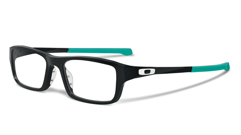 Oakley Chamfer Mens Eyeglasses, Satin Black/Sea Foam Frame, 51mm OX8039-0951