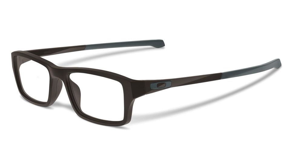 Oakley Chamfer Mens Eyeglasses, Satin Brownstone Frame, 51mm OX8039-0451