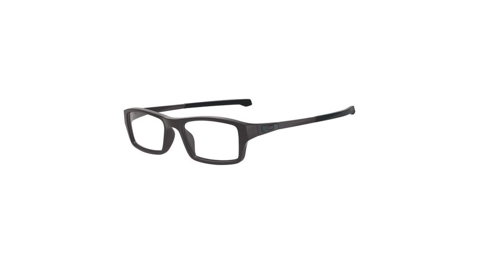 Oakley Chamfer Mens Eyeglasses, Satin Flint Frame, 51mm OX8039-0251