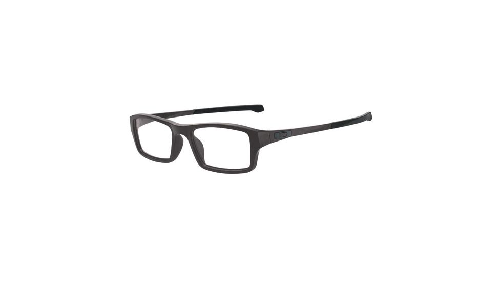 Oakley Chamfer Mens Eyeglasses, Satin Flint Frame, 53mm OX8039-0253