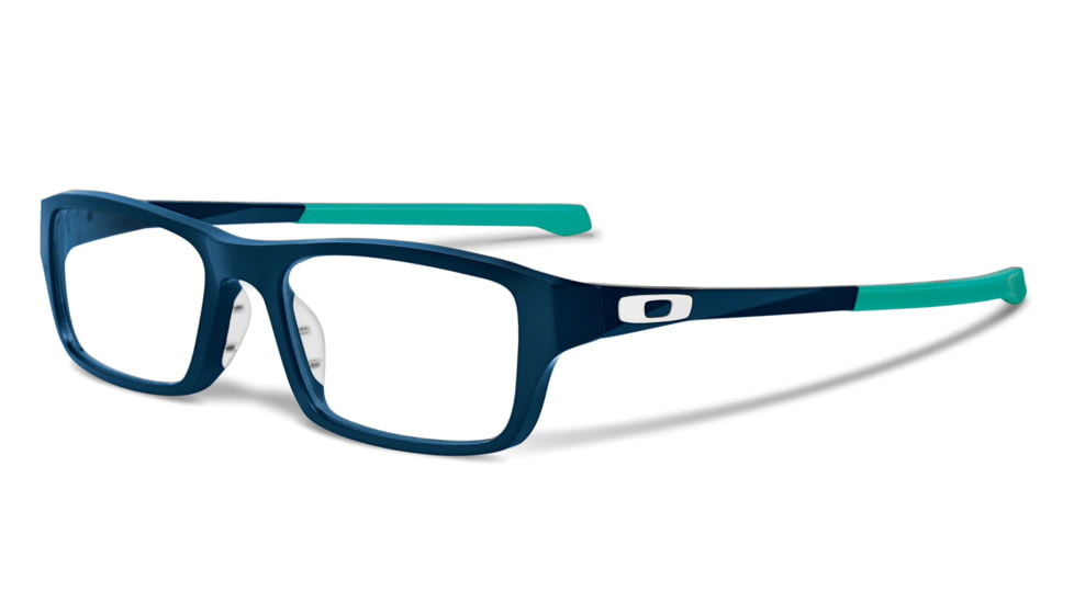 Oakley Chamfer Mens Eyeglasses, Universe Blue/Sea Foam Frame, 53mm OX8039-1053