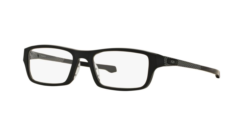 Oakley Chamfer Mens Eyeglasses 803912-53 - Satin Black