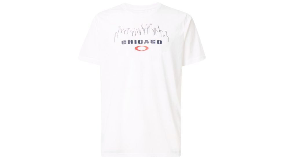 Oakley Chicago Skyline - Mens, White, Medium, 457790-100-M