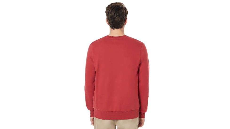 Oakley Clean Logo Crew Fleece - Mens, Sundried Tomato, Extra Large, 472476-4ST-XL