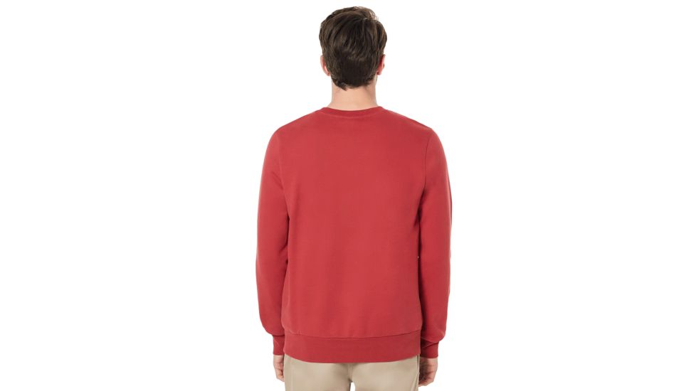 Oakley Clean Logo Crew Fleece - Mens, Sundried Tomato, Small, 472476-4ST-S