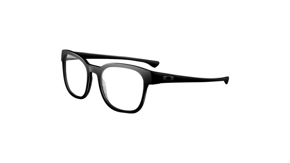Oakley Cloverleaf 51mm Polished Black Men's Eyeglass Frames w/ Blank Lenses OX1078-0151