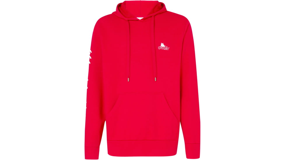 Oakley CNY Hoodie OTH - Mens, Red Line, Extra Large, FOA401437-465-XL