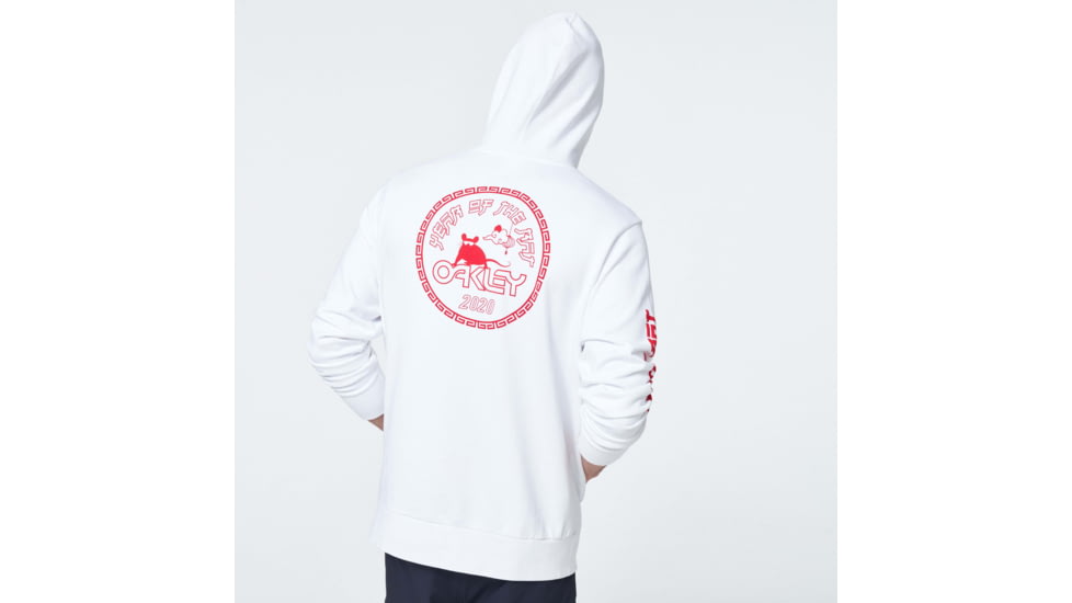 Oakley CNY Hoodie OTH - Mens, White, Large, FOA401437-100-L