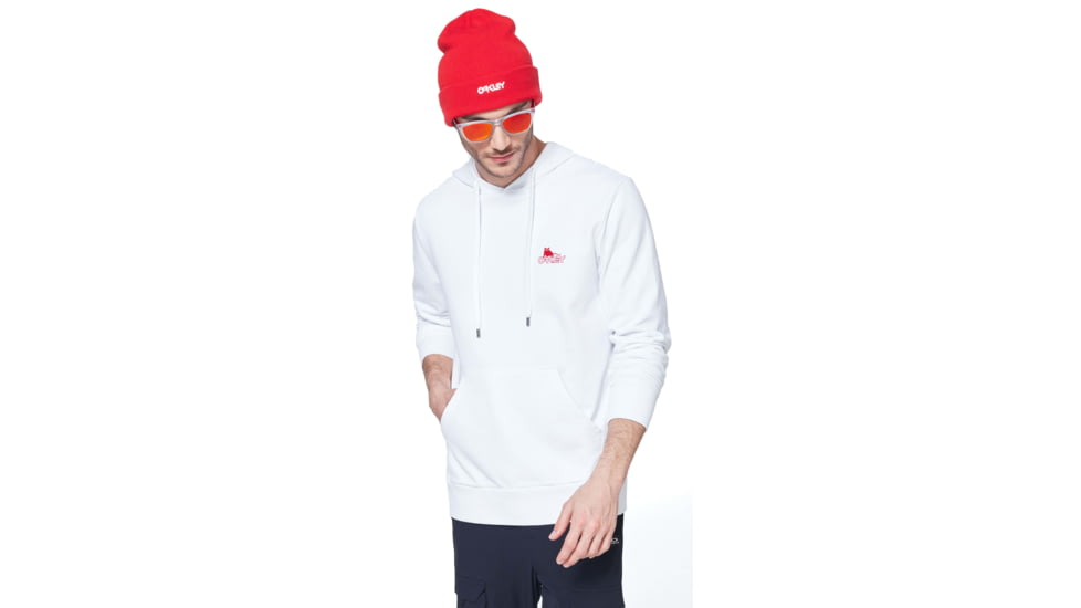 Oakley CNY Hoodie OTH - Mens, White, Large, FOA401437-100-L
