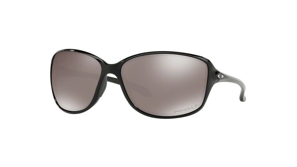 Oakley COHORT OO9301 Single Vision Prescription Sunglasses, 61mm, Polished Black, OO9301-930108-61-SV