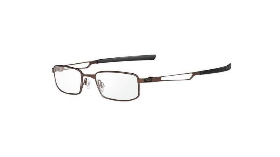Oakley Collar 48mm Brown Eyeglass Frames w/ Blank Lenses OX3101-0248