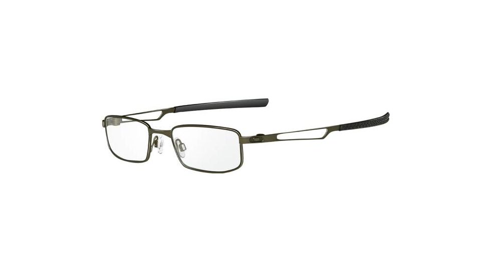 Oakley Collar 50mm Pewter Men's Eyeglass Frames w/ Blank Lenses OX3101-0350