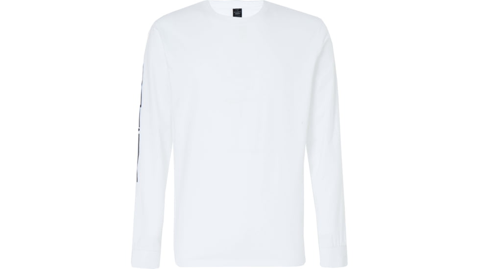 Oakley College Long Sleeve Tee - Men's, White, Medium, FOA400609-100-M