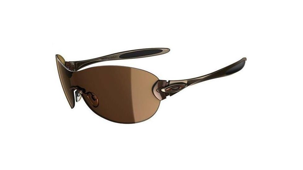Oakley Compulsive Black Chrome Frame w/ Tungsten Iridium Lenses Sunglasses 05-354