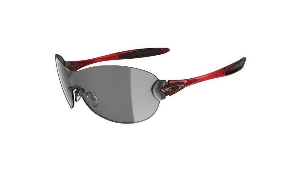 Oakley Compulsive Crystal Berry Frame w/ Grey Lenses Sunglasses 05-353
