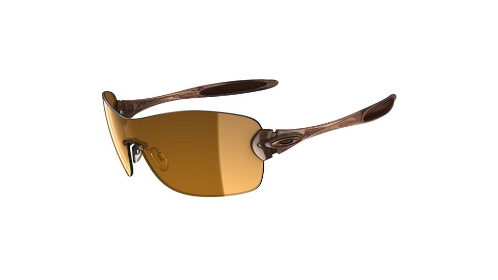Oakley Compulsive Squared Sunglasses - Dark Topaz frame w/ Bronze Lenses 05-361