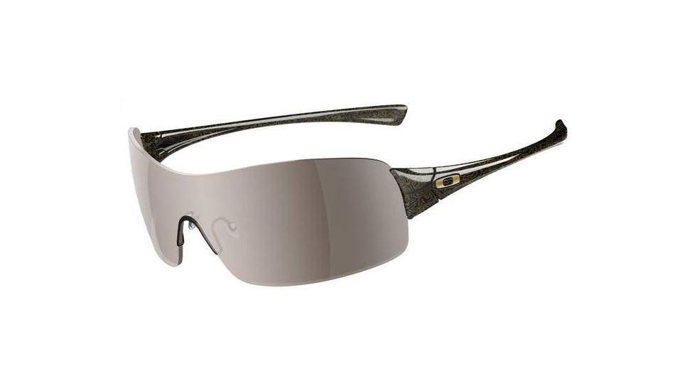 Oakley Conduct James Stewart Gold Ghost Text Frame w/ Tungsten Iridium Lenses Sunglasses 24-029