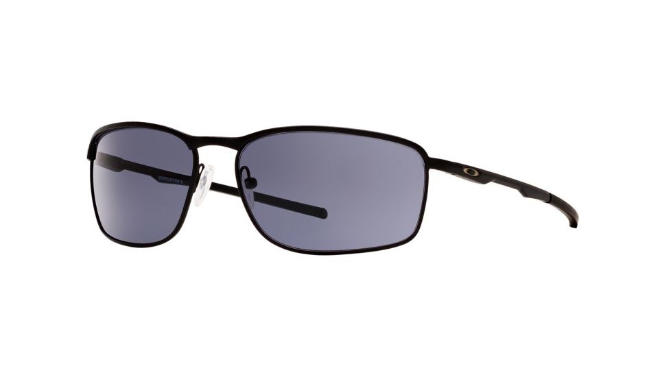 Oakley CONDUCTOR 8 OO4107 Single Vision Prescription Sunglasses OO4107-410701-60 - Lens Diameter 60 mm, Frame Color Matte Black