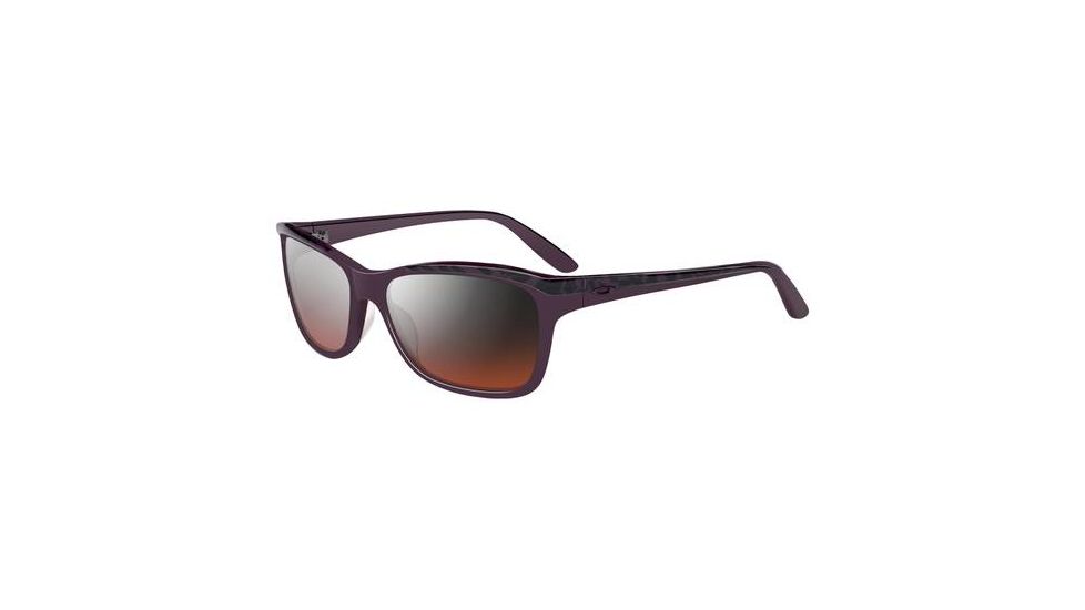 Oakley Confront Black Berry Magic  Women's Bifocal Rx Sunglasses OO2024-04