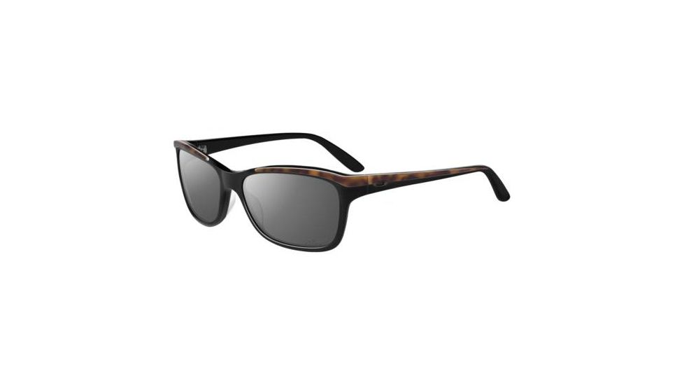 Oakley Confront Black Tortoise Frame w/ Grey Polarized Lenses Women's Sunglasses OO2024-06