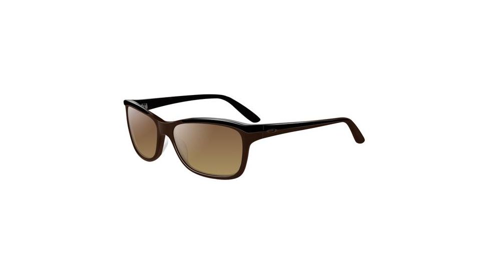 Oakley Confront Brown Black  Women's Bifocal Rx Sunglasses OO2024-03