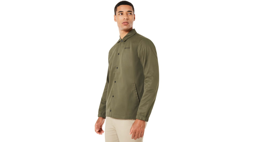 Oakley Cotton Icon Coach 3in1 Jacket - Mens, Dark Brush, Large, 412565-86V-L