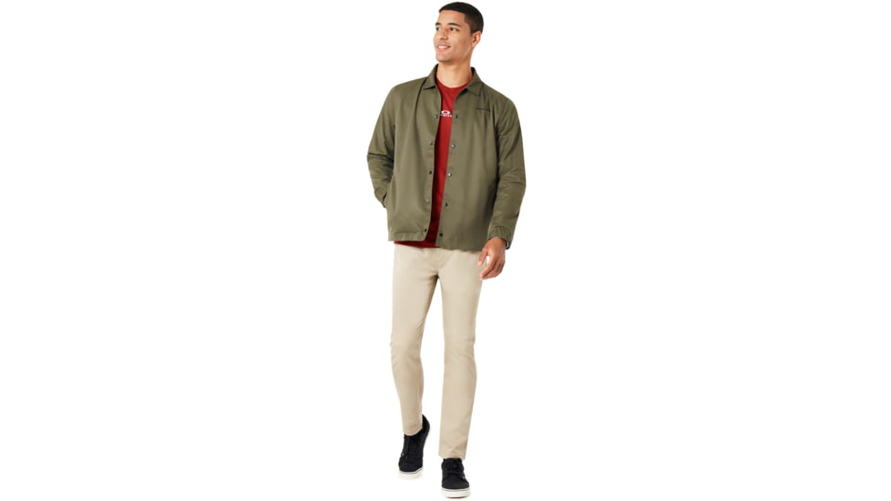 Oakley Cotton Icon Coach 3in1 Jacket - Mens, Dark Brush, Large, 412565-86V-L