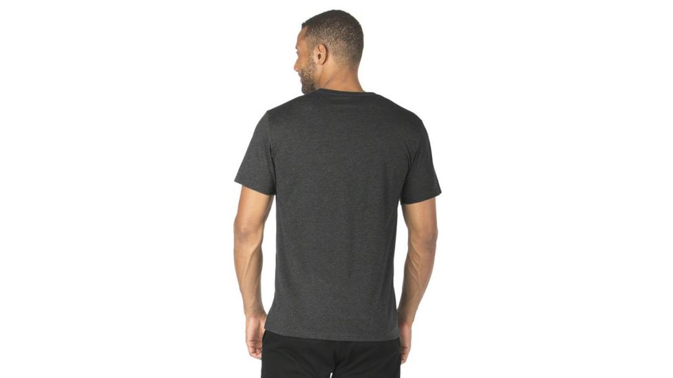 Oakley Crest Tee, Jet Black Heather, Medium 452232-01S-MD