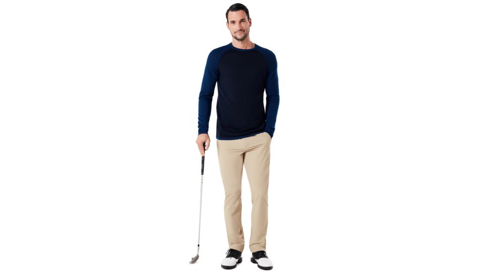 Oakley Crew Neck Engineered Knit - Mens, Fathom, 2XL, 434242-6AC-XXL