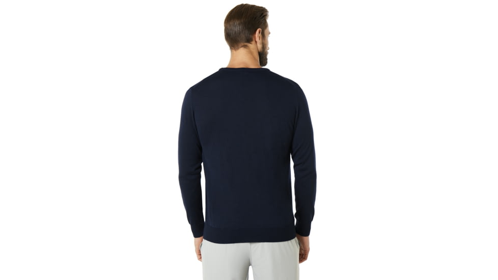 Oakley Crew Neck Knit - Mens, Fathom, S, 434240-6AC-S
