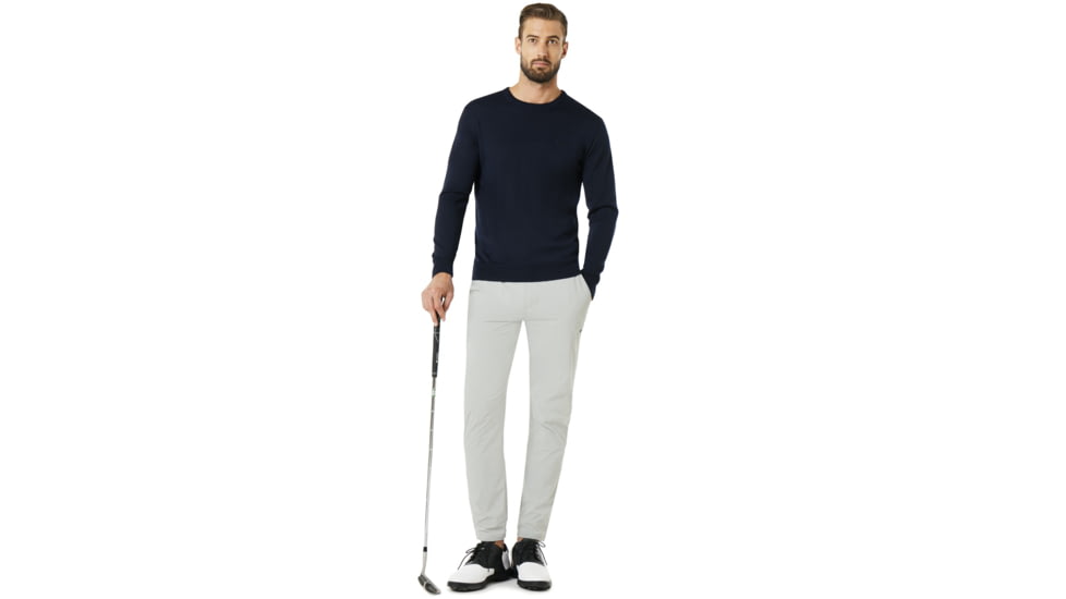 Oakley Crew Neck Knit - Mens, Fathom, S, 434240-6AC-S