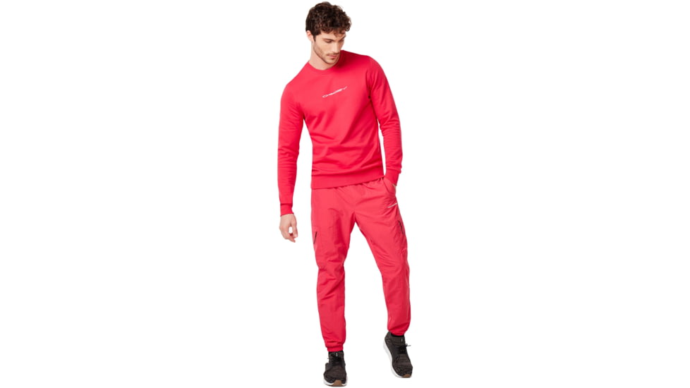 Oakley Crew Neck Logo Stretch Sweater - Mens, Virtual Pink, Large, 472555-89D-L