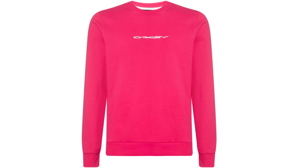 Oakley Crew Neck Logo Stretch Sweater - Mens, Virtual Pink, Large, 472555-89D-L
