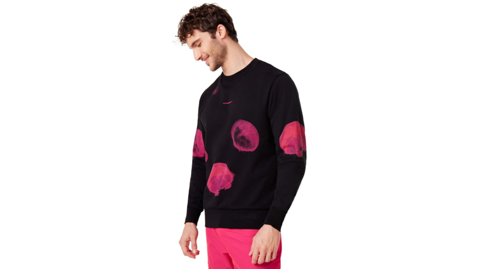 Oakley Crew Neck Medusa Sweater - Mens, Virtual Pink, Medium, 461780-89D-M