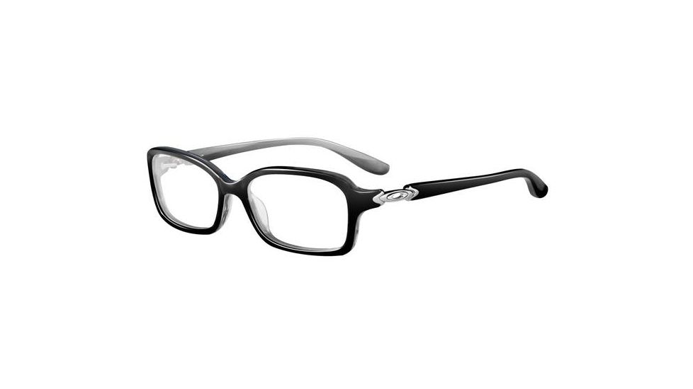 Oakley Crimp Eyeglasses Frame, Size 53 - Black Marble OX1070-0153