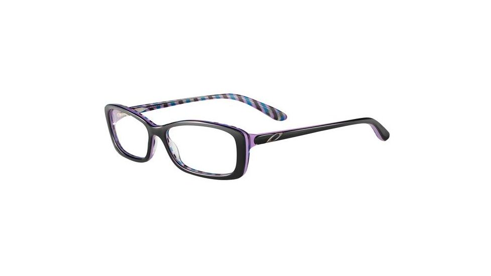 Oakley Cross Court Eyeglasses Frame, Size 53 - Nightfall Stripes OX1071-0453