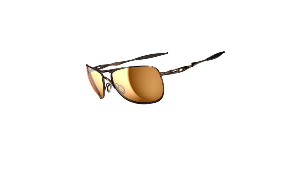 Oakley Crosshair Sunglasses, Brown Chrome Frame, Bronze Lens, Polarized OO4060-04