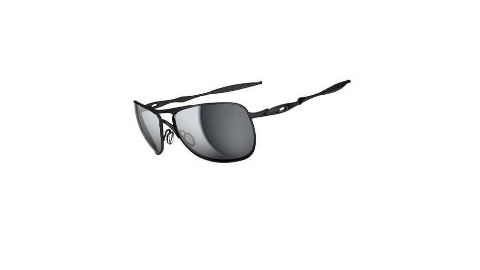 Oakley Crosshair Sunglasses, Matte Black Frame, Black Iridium Lens OO4060-03