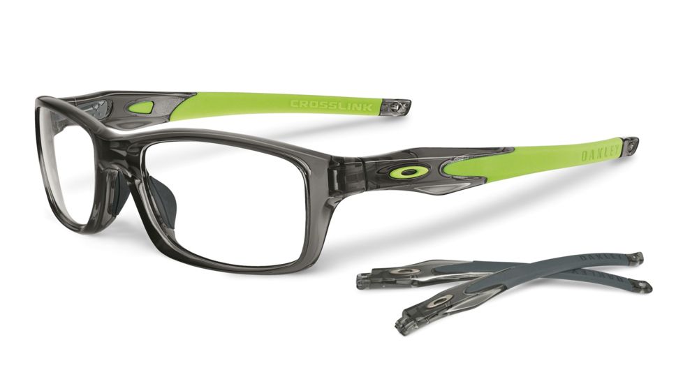 Oakley Crosslink 53mm Grey Smoke/Retina Burn Eyeglass Frames w/ Blank Lenses OX8027-0253