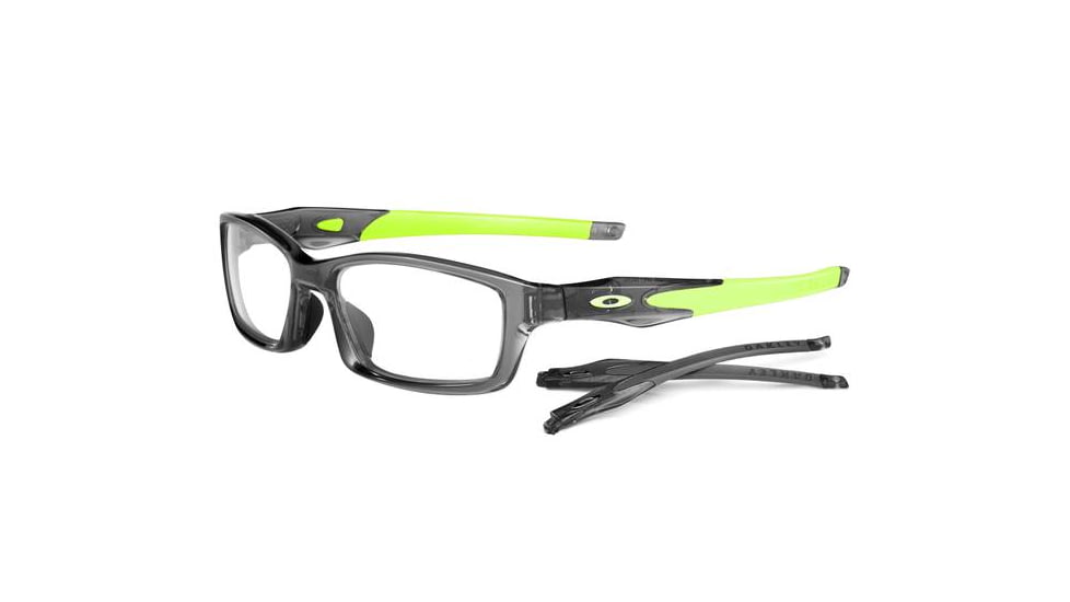 Oakley Crosslink 53mm Grey Smoke/Retina Burn Men's Eyeglass Frames w/ Blank Lenses OX8027-0253