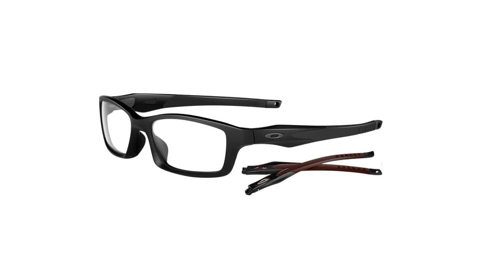 Oakley Crosslink 53mm Satin Black /Black Men's Eyeglass Frames w/ Blank Lenses OX8027-0553