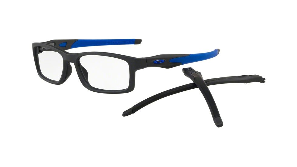 Oakley CROSSLINK A MNP OX8141 Eyeglass Frames 814107-56 - Steel Frame, Clear Lenses
