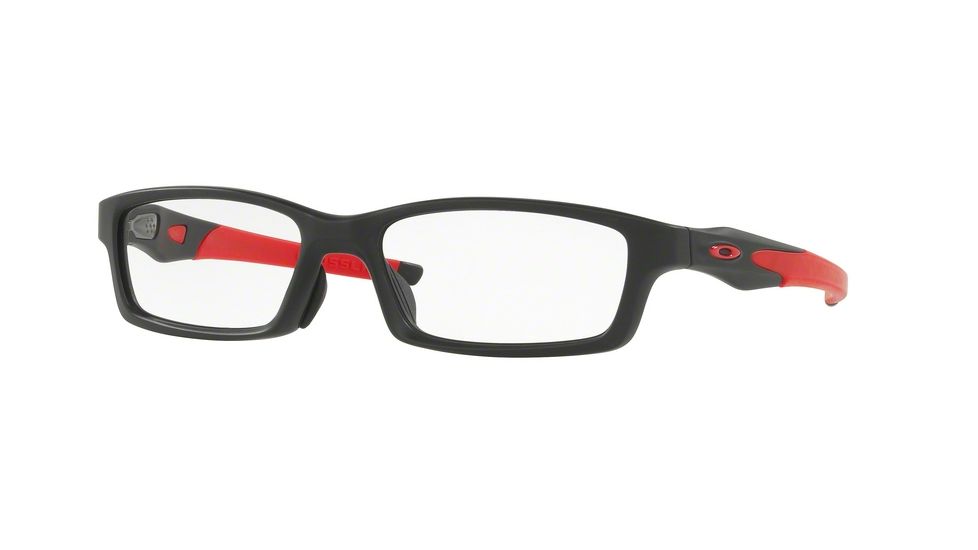 Oakley CROSSLINK A OX8118 Bifocal Prescription Eyeglasses 811804-56 - Satin Black Frame