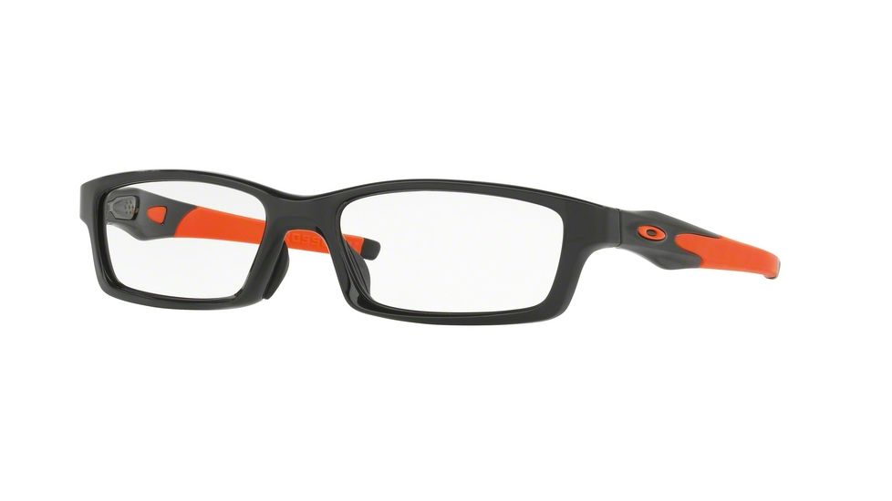 Oakley CROSSLINK A OX8118 Bifocal Prescription Eyeglasses 811805-56 - Polished Black Frame