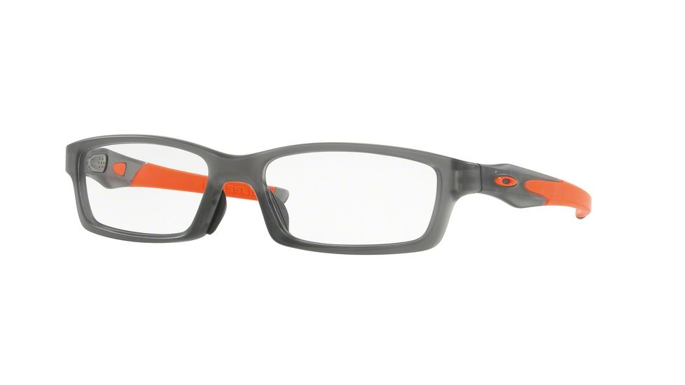 Oakley CROSSLINK A OX8118 Bifocal Prescription Eyeglasses 811809-56 - Satin Smoke Frame